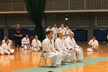 Impressionen Okinawa 2018-Prüfungen zum Yondan