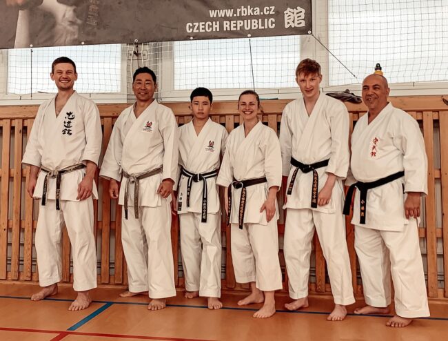 Shubukan Jicin mit Uema Sensei und Jan Gyuris Sensei